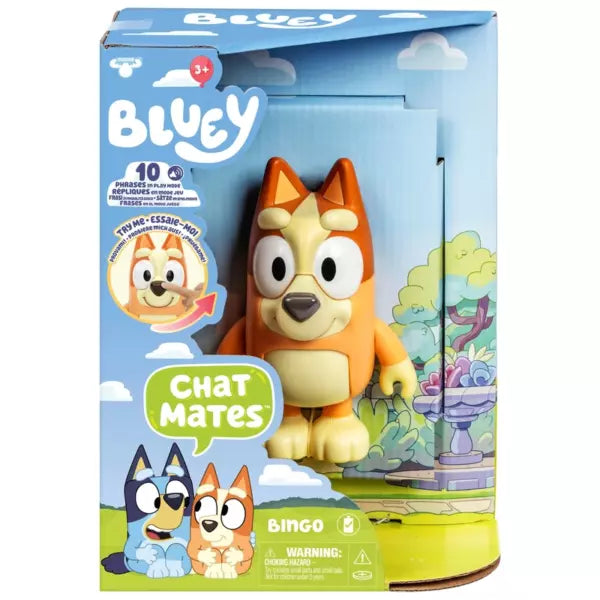 Bluey Chat Mates Single Figure Bingo