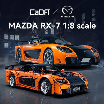CaDA Mazda RX-7 1:8 Construction Set 3305pc