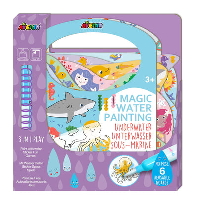 Haku Yoka Magic Water Painting Book Underwater