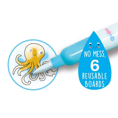 Haku Yoka Magic Water Painting Book Underwater