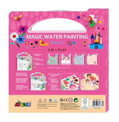 Haku Yoka Avenir Magic Water Painting Book Princesses