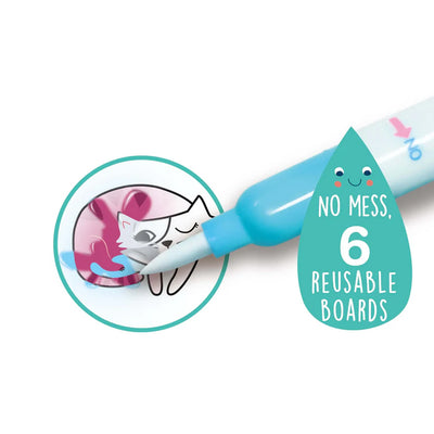 Haku Yoka Avenir Magic Water Painting Book Princesses