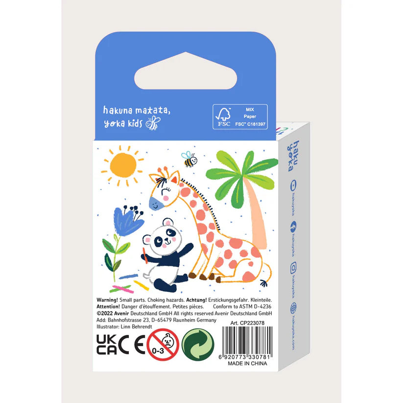 Haku Yoka Spiral Crayons 12 Pack