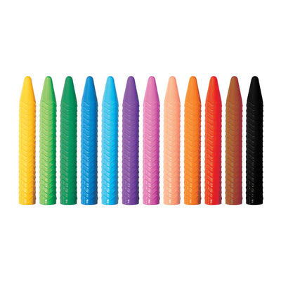 Haku Yoka Spiral Crayons 12 Pack