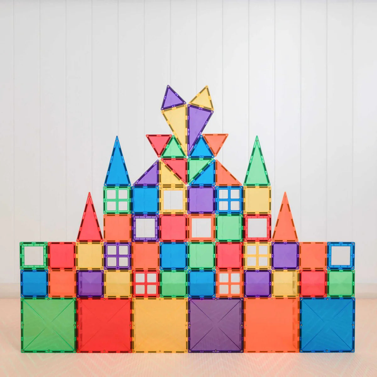 Connetix Magnetic Tiles Rainbow Starter Pack 60pc