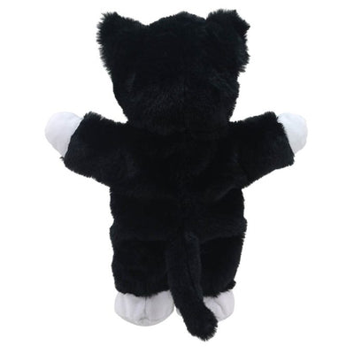 The Puppet Company Eco Walking Hand Puppet Cat Black / White