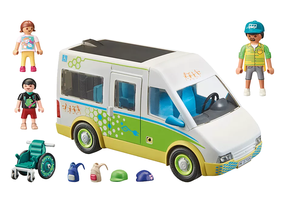 Playmobil City Life 71329 School Bus 53pc Playset