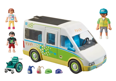 Playmobil City Life 71329 School Bus 53pc Playset