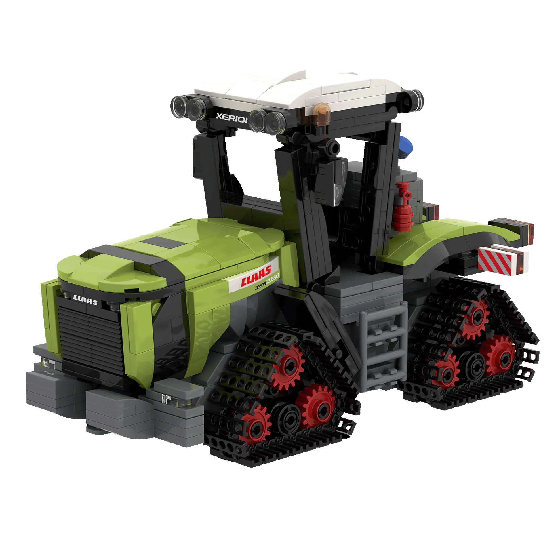 Brixies Plus Claas Xerion 12.650 Terra Trac Tractor 682pc Construction Set