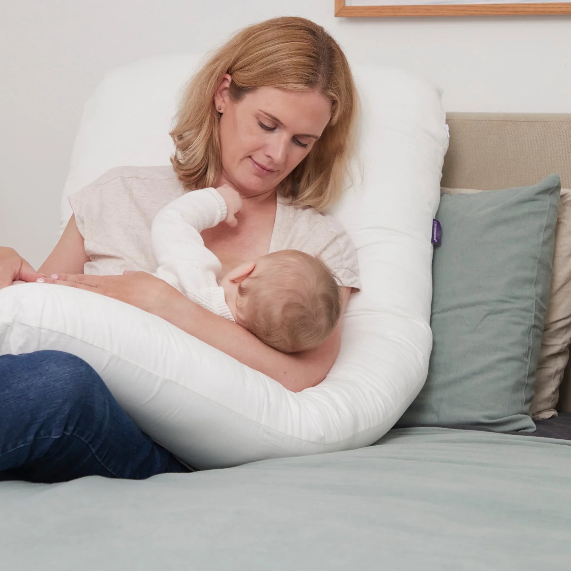 Clevamama Therapeutic Body And Bump Maternity Pillow