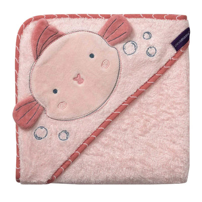 Clevamama Bamboo Extra Large Baby Towel Pink