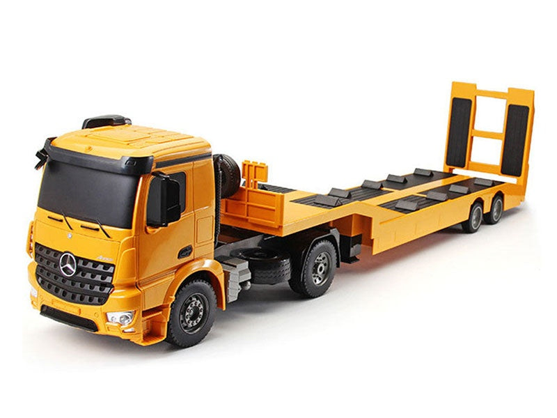 Mercedes Benz Arocs Remote Control Truck With Flat Bed Trailer 1:20