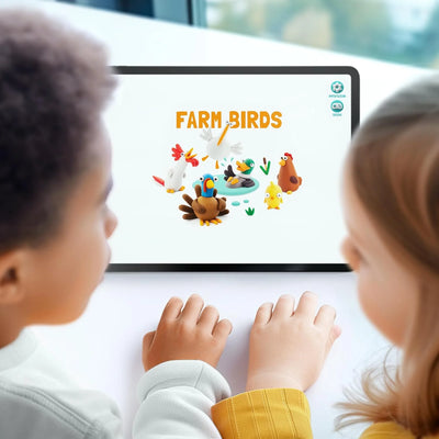 Hey Clay Sculpting Clay Farm Birds 6 Can Set