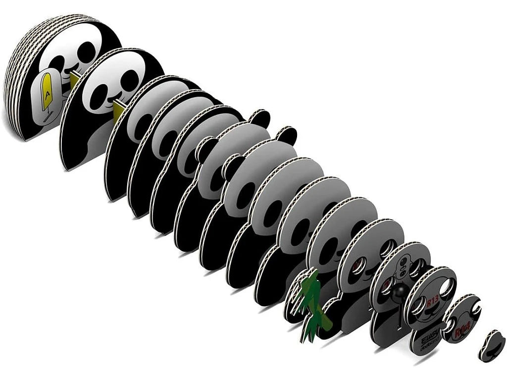Eugy 3D Model Jigsaw Kit Panda