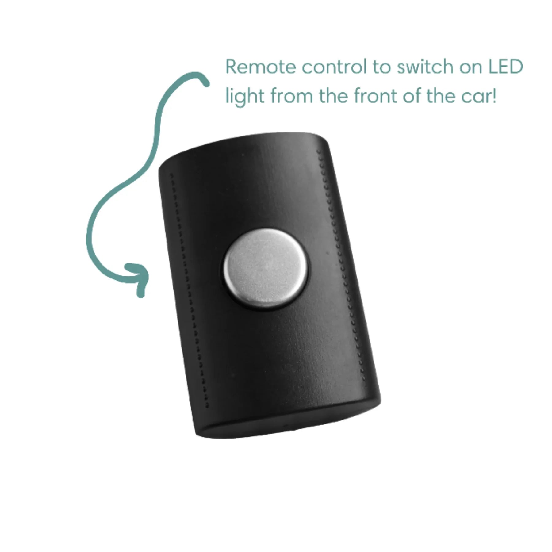 Ezimoov XL Car Rear View Mirror With LED Light 26cm