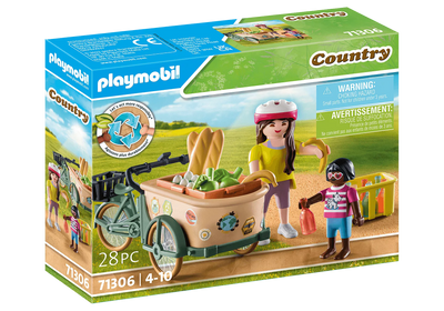 Playmobil Country 71306 Farmers Cargo Bike 28pc Playset