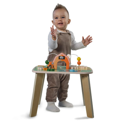 Tiny Love Farmers Funday Wooden Activity Table Infant Toy