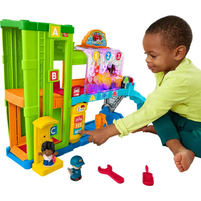 Fisher Price Little People Light Up Learning Garage