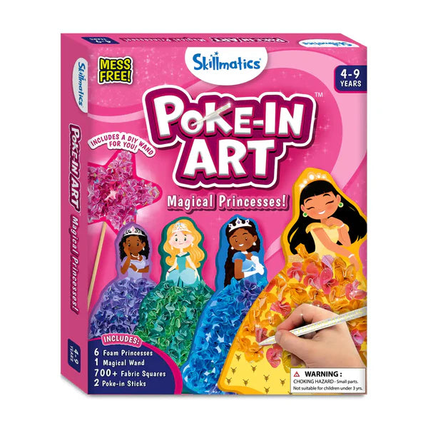 Skillmatics Poke In Art Magical Princesses