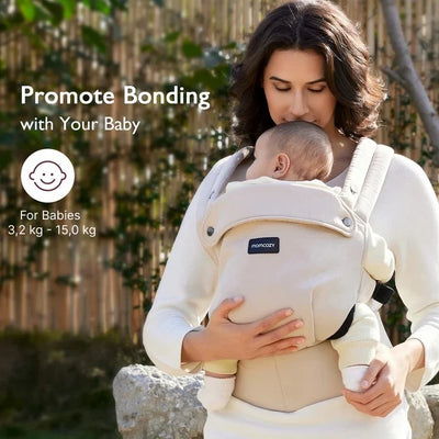 Momcozy Pure Hug 3 In 1 Baby Carrier Khaki