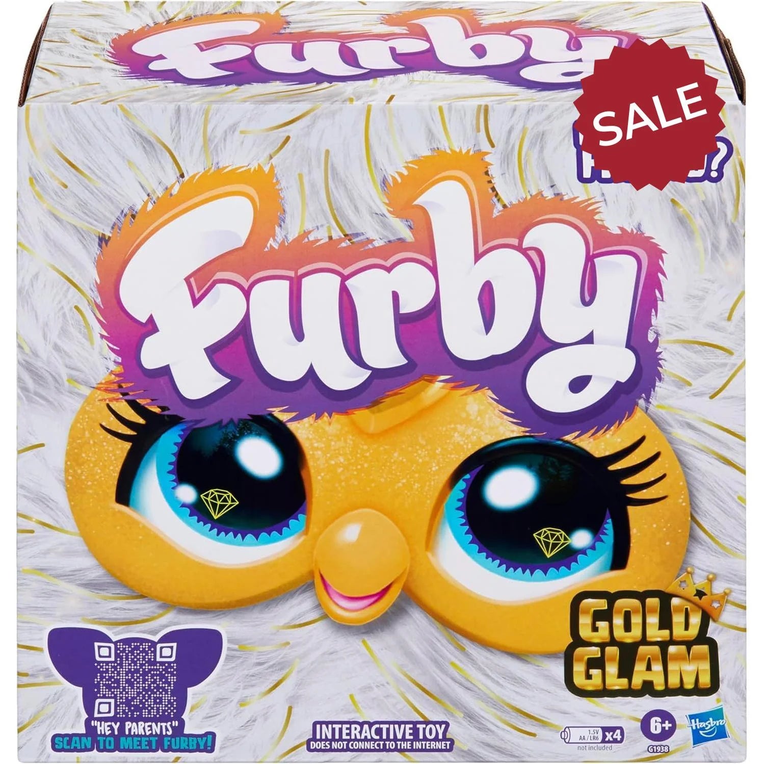 Furby Interactive Toy Gold Glam