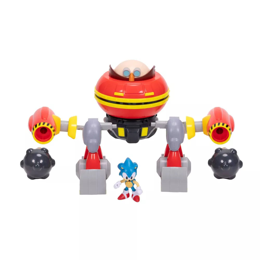 Sonic The Hedgehog Hammer Egg Robot And Sonic