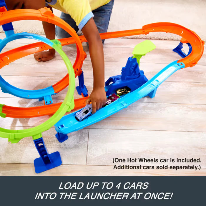 Hot Wheels Rapid Launch Cyclone Playset