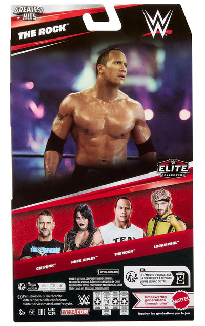 WWE Elite Wrestling Figure The Rock