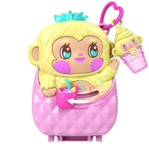 Polly Pocket Compact Pineapple Monkey
