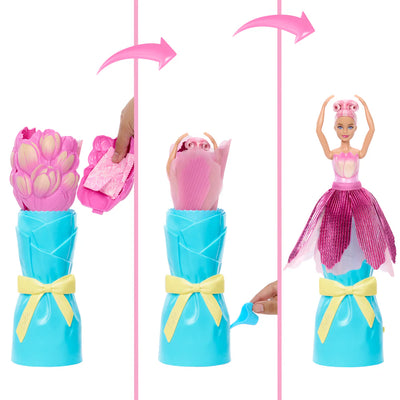 Barbie Petal Pop Doll Pink Tulip