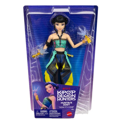 Netflix K Pop Demon Hunters Fashion Doll How's It Done HUNTR/X Zoey