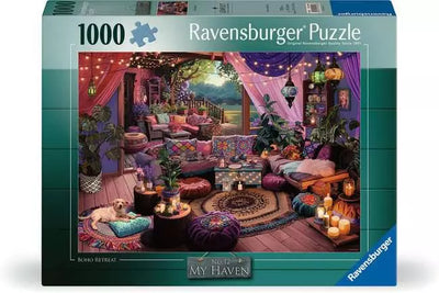 Ravensburger Boho Retreat 1000pc Jigasw Puzzle