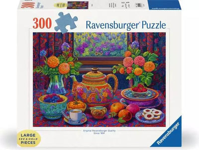 Ravensburger Time For Tea 300pc Large Piece Jigsaw Puzzle