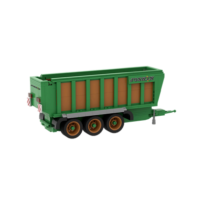 Brixies Plus Joskin Drakkar Trailer 425pc Set