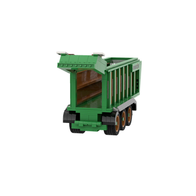 Brixies Plus Joskin Drakkar Trailer 425pc Set