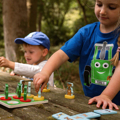 Tractor Ted Tic Tac Toe Game