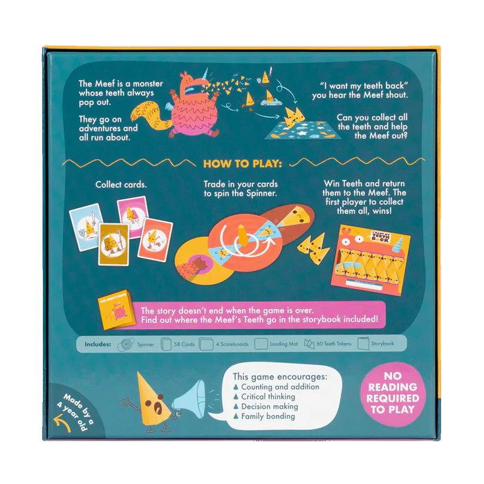 I Want My Teeth Back Board Game