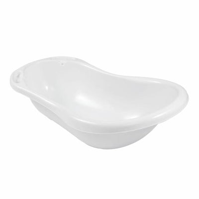 Keeper Baby Bath 84cm White Bath Tub Stars