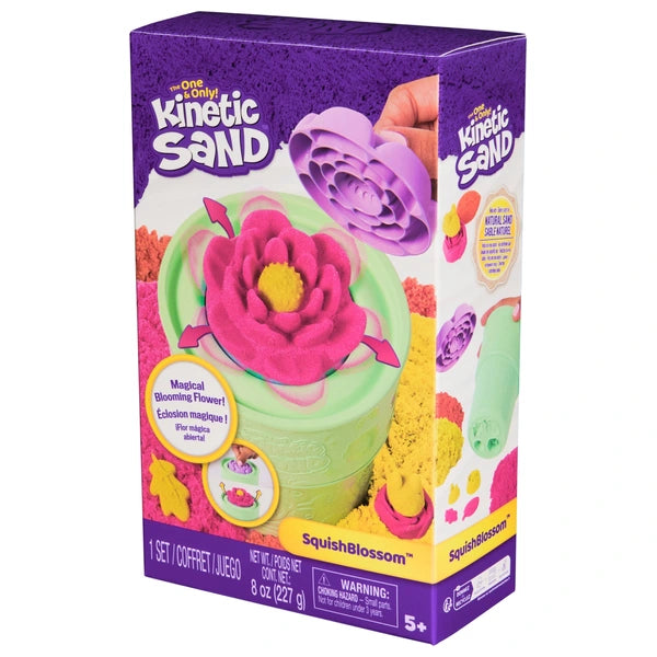 Kinetic Sand Squish Blossom Playset