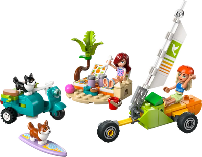 Lego Friends 42641 Surfing Dogs And Scooter Adventure