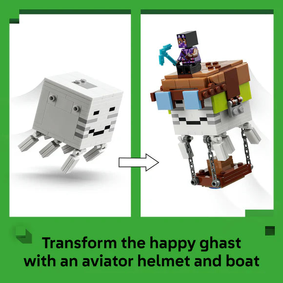Lego Minecraft 21597 Ghast Station