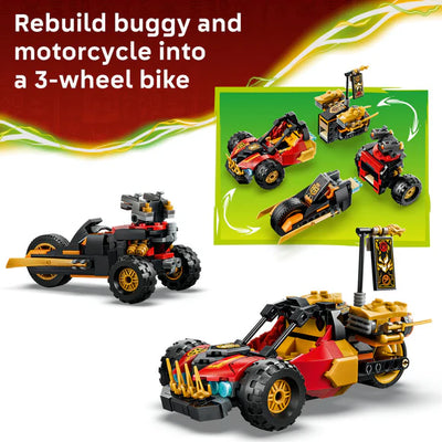 Lego Ninjago 71864 Kai And Cole's Combiner Vehicles