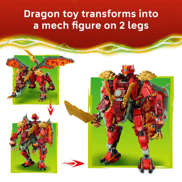 Lego Ninjago 71868 Wyldfyre's Transforming Dragon Mech