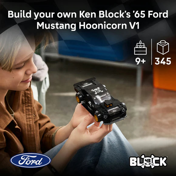 Lego Speed Champions 77262 Ken Block's 1965 Ford Mustang Honnicorn RTR V1