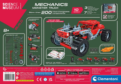 Mechanics Laboratory Monster Truck 10 Model Construction Set