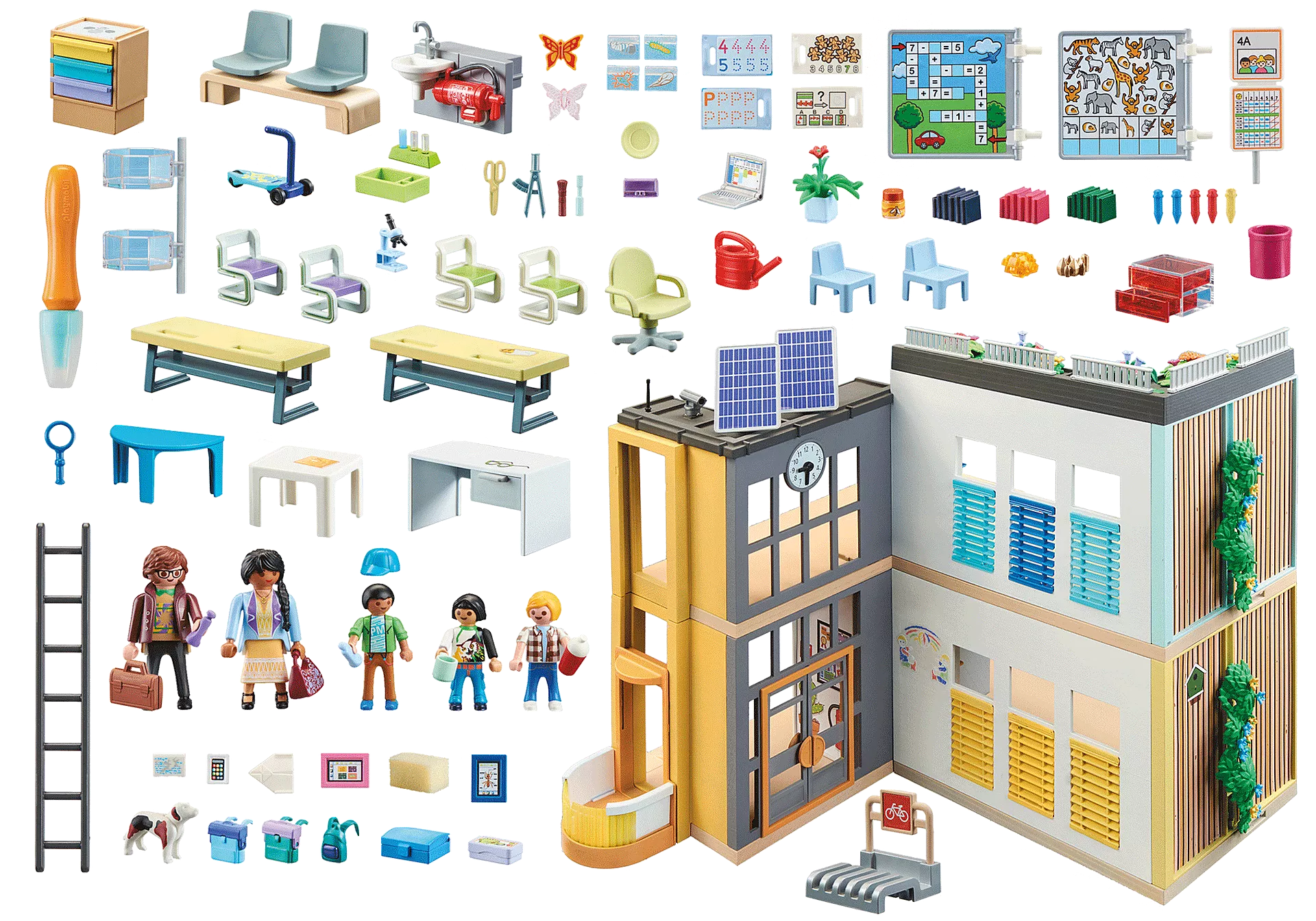 Playmobil City Life 71327 Large School 282pc Playset
