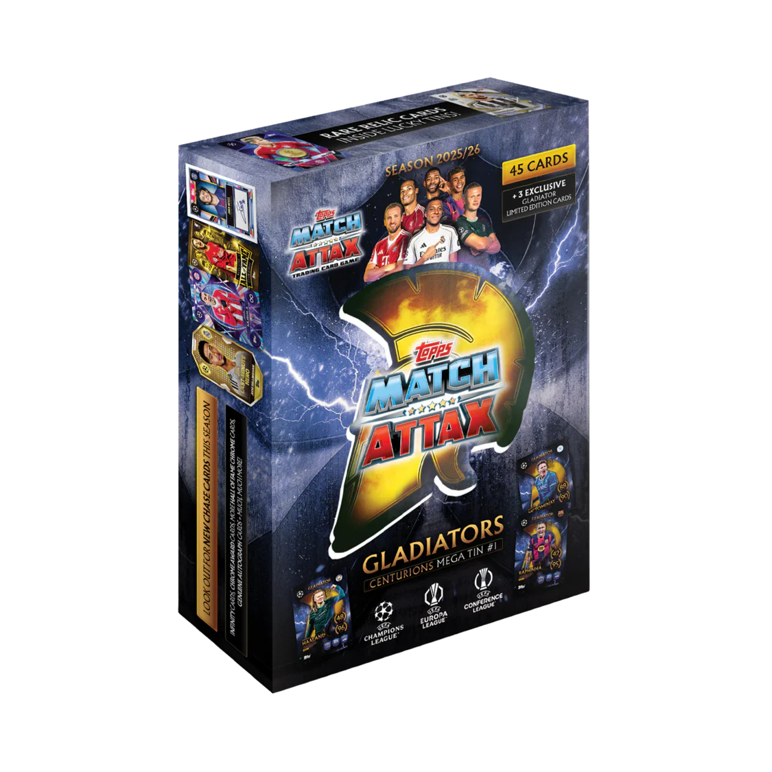 Match Attax 45 Card Mega Tin 25/26