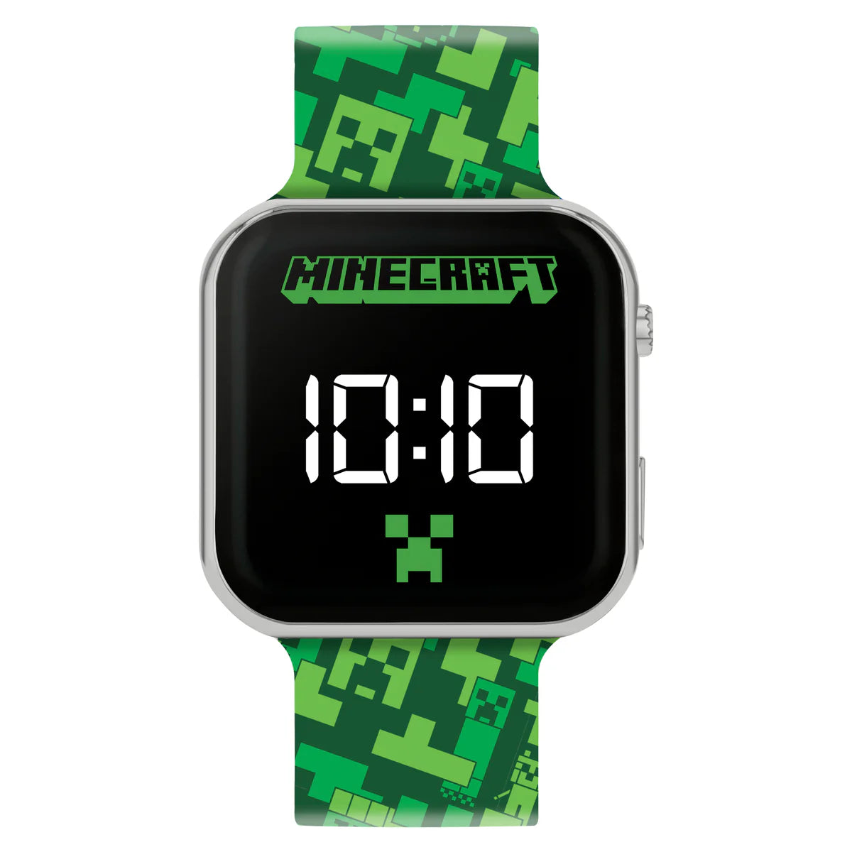 Minecraft LED Watch Green Strap