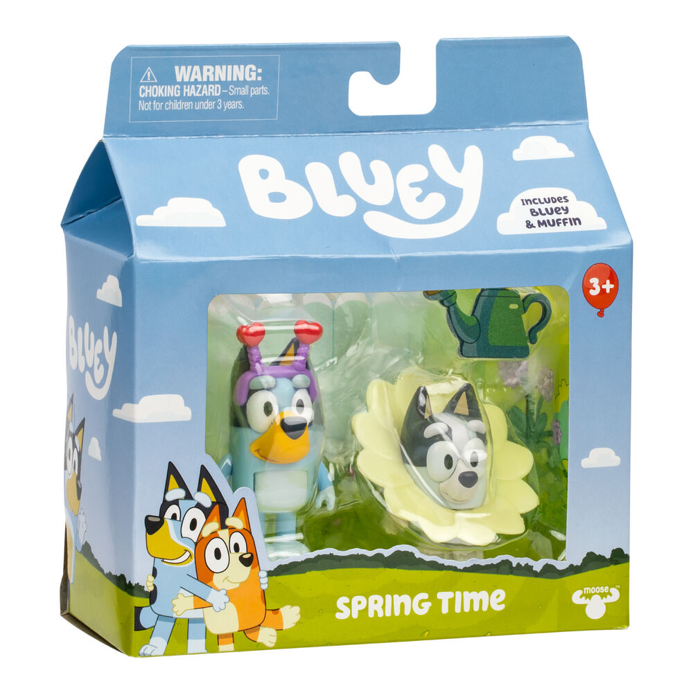 Bluey Springtime 2 Figure Pack