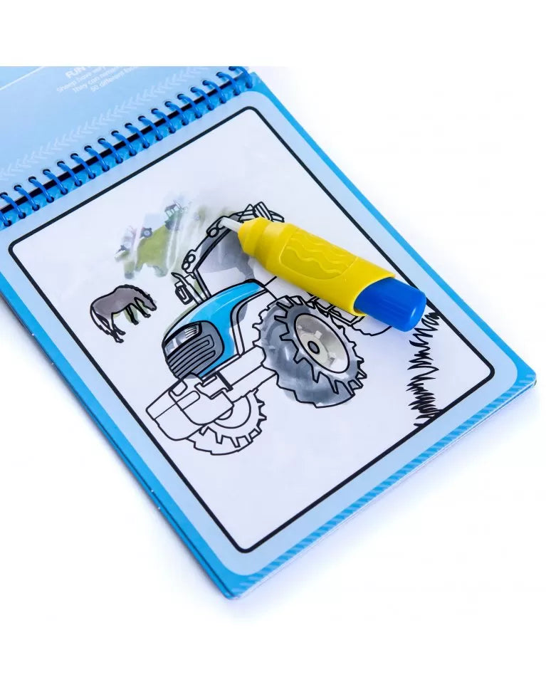 Tractor Ted Magic Painting Book Tractors